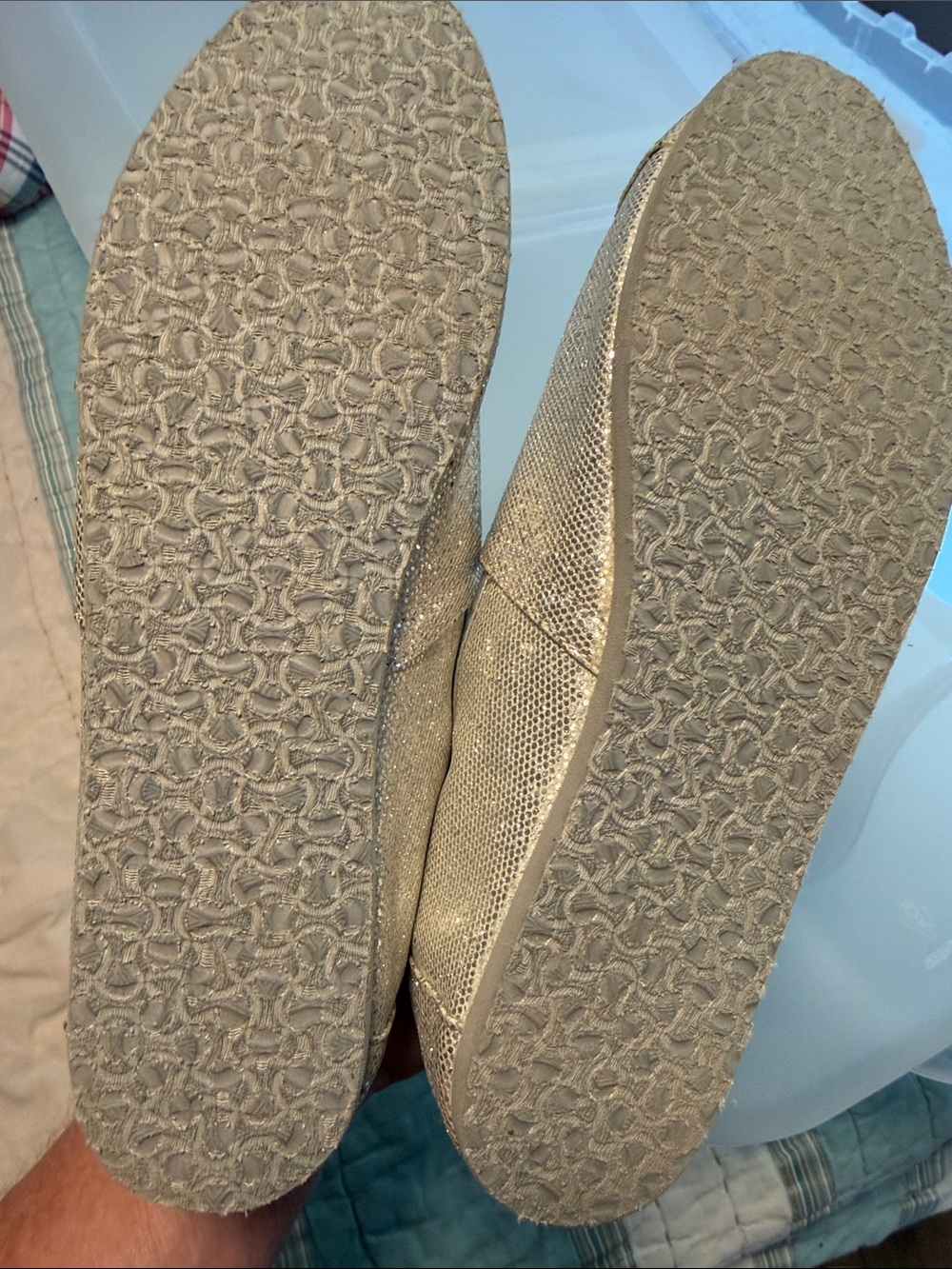 Tom’s size 10 shoes - Picture 4 of 5